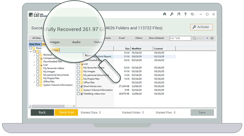 CAT Data Recovery Windows 11 download